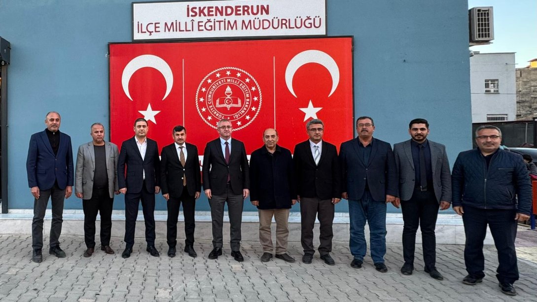 İskenderun Kaymakamımız Sayın Muhammet ÖNDER, İlçe Milli Eğitim Müdürlüğümüzü Ziyaret Etti